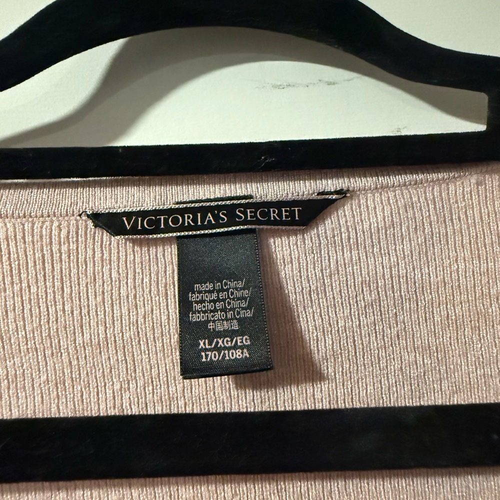 Victoria's Secret Blush Knit Corset Top